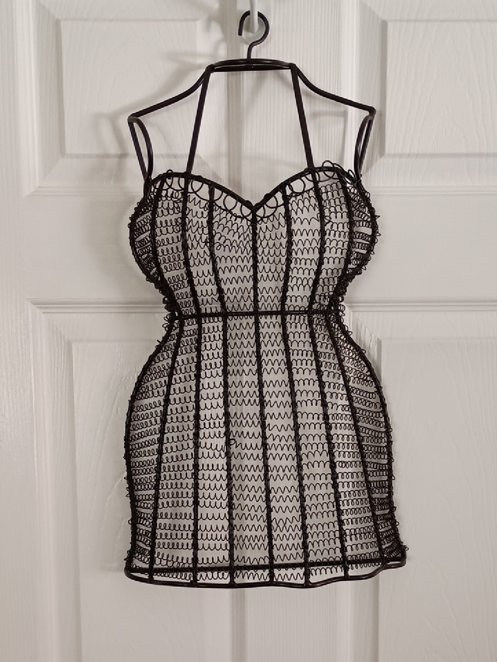 Iron Dress Form for Displaying Jewelry